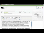 Adding Items In K2 For Joomla!