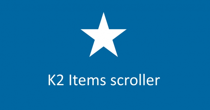 K2 Items scroller