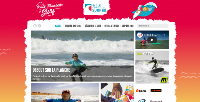 L'Ecole Française de Surf