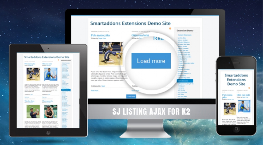 SJ Listing Ajax for K2