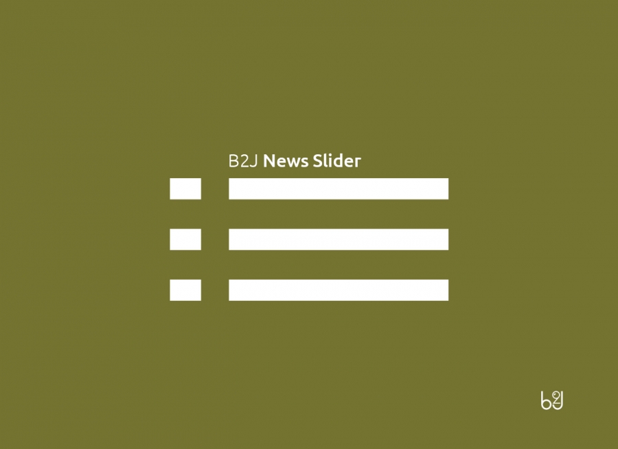 B2J News Slider Module
